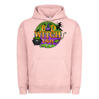 Pigment Salmon bad witch vibes Urban Hoodie - BundleAndBundleShop