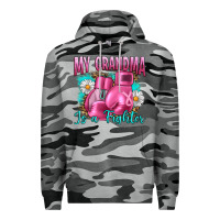 Slate Camo Breast Cancer My Grandma Is A Fighter Premium Hoodie - Artiststas