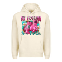 Tofu Breast Cancer My Grandma Is A Fighter Premium Hoodie - Artiststas