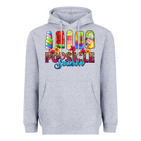 Heather Grey popsicle season Heavyweight Hoodie - RanaPortraitStore