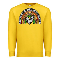 Lemon soccer rainbow Premium Sweatshirt - Zillion Design Studio