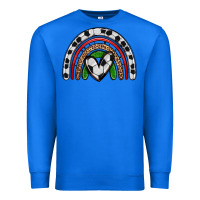 True Royal soccer rainbow Premium Sweatshirt - Zillion Design Studio
