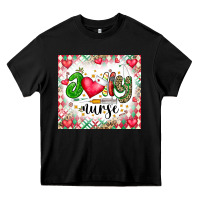 Black Joly Nurse Heavy Core Tee - CowhideDigitalArt