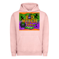 Pigment Salmon bad witch vibes tumbler Urban Hoodie - BundleAndBundleShop