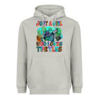 Moon Dust just a girl who loves turtles Heavyweight Hoodie - RanaPortraitStore