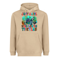 Mushroom just a girl who loves turtles Heavyweight Hoodie - RanaPortraitStore