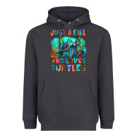 Smoke just a girl who loves turtles Heavyweight Hoodie - RanaPortraitStore