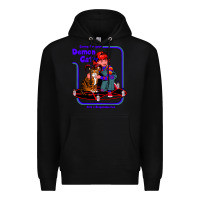 Black Caring For Your Demon Cat Tshirt Premium Hoodie - Bettercallsaul
