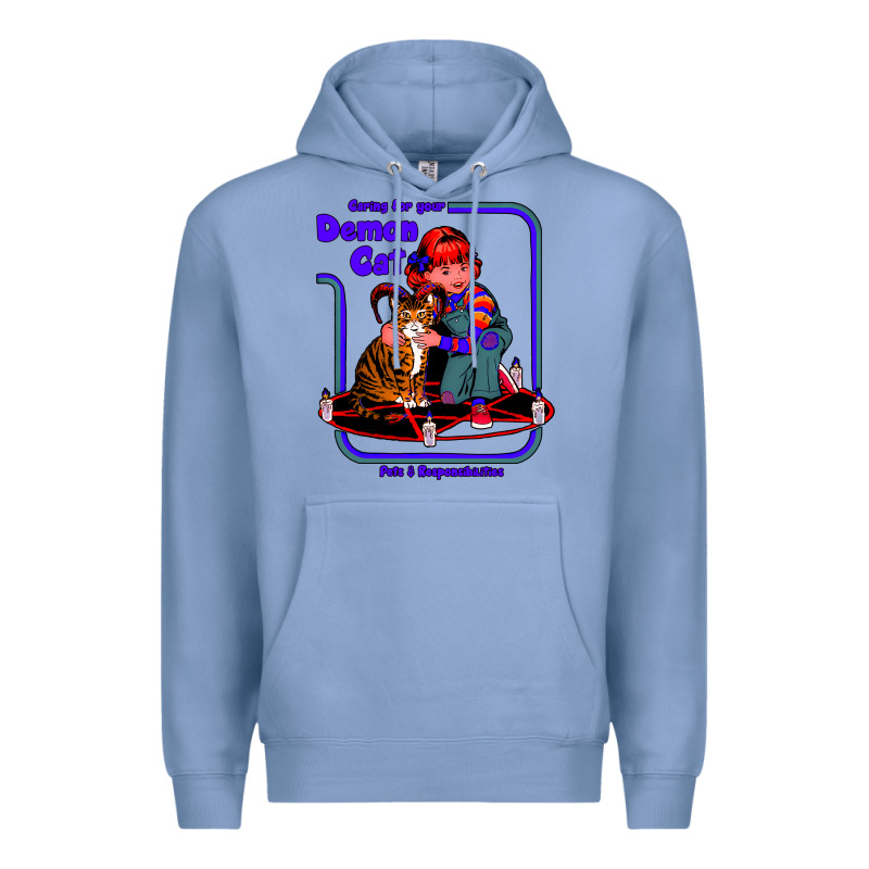 Caring For Your Demon Cat Tshirt Premium Hoodie by Bettercallsaul | Teevron