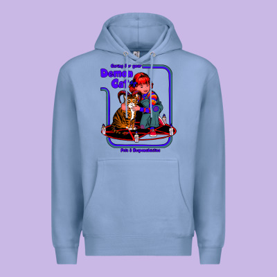 Caring For Your Demon Cat Tshirt Premium Hoodie Designed By Bettercallsaul