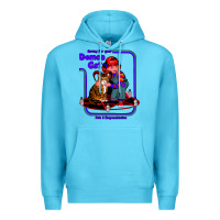 Ocean Blue Caring For Your Demon Cat Tshirt Premium Hoodie - Bettercallsaul