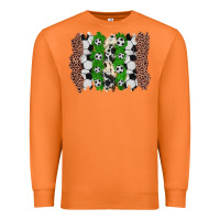 Carrot soccer brushstroke Premium Sweatshirt - Zillion Design Studio