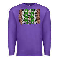 Purple soccer brushstroke Premium Sweatshirt - Zillion Design Studio