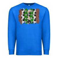 True Royal soccer brushstroke Premium Sweatshirt - Zillion Design Studio
