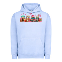 Pigment Grape Ice teacher fuel coffee cups Urban Hoodie - Jasminsmagicworld