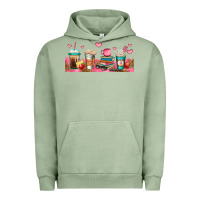 Pigment Oil Green teacher fuel coffee cups Urban Hoodie - Jasminsmagicworld