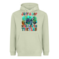Just A Boy Who Loves Turtles Heavyweight Hoodie | Teevron