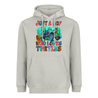 Moon Dust just a boy who loves turtles Heavyweight Hoodie - RanaPortraitStore