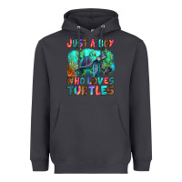 Smoke just a boy who loves turtles Heavyweight Hoodie - RanaPortraitStore