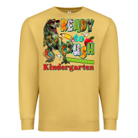 Antique Gold ready to crush kindergarten Premium Sweatshirt - texasbilliewilder