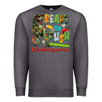 Charcoal Heather ready to crush kindergarten Premium Sweatshirt - texasbilliewilder