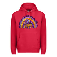 Cardinal witchy gnome rainbow Premium Hoodie - BundleAndBundleShop