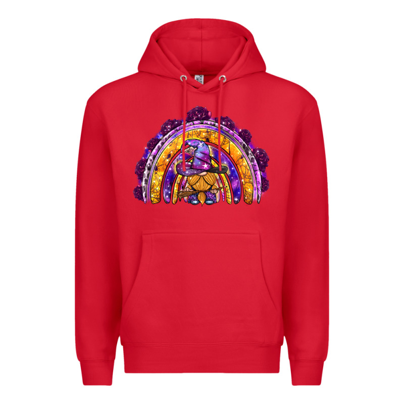 Witchy Gnome Rainbow Premium Hoodie by BundleAndBundleShop | Teevron
