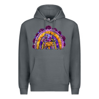 Rock witchy gnome rainbow Premium Hoodie - BundleAndBundleShop