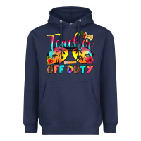 Navy teacher off duty Heavyweight Hoodie - RanaPortraitStore