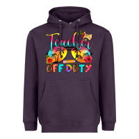 Plum teacher off duty Heavyweight Hoodie - RanaPortraitStore