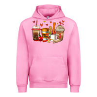 Fuchsia Pink teacher coffee cups Urban Hoodie - Jasminsmagicworld