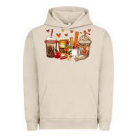 Pigment French Oak teacher coffee cups Urban Hoodie - Jasminsmagicworld