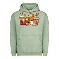 Pigment Oil Green teacher coffee cups Urban Hoodie - Jasminsmagicworld