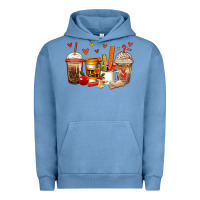 Pigment Pebble Blue teacher coffee cups Urban Hoodie - Jasminsmagicworld