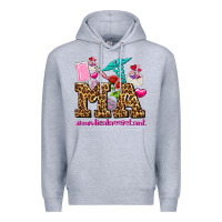 Heather Grey valentines day m a medical assistant Premium Hoodie - AdoDesignShop