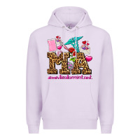 Lilac valentines day m a medical assistant Premium Hoodie - AdoDesignShop