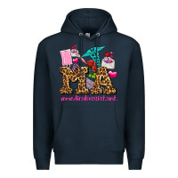 Navy valentines day m a medical assistant Premium Hoodie - AdoDesignShop