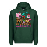 Sports Green valentines day m a medical assistant Premium Hoodie - AdoDesignShop