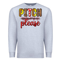 Heather Grey pitch please Premium Sweatshirt - Zillion Design Studio