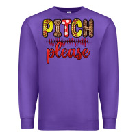 Purple pitch please Premium Sweatshirt - Zillion Design Studio