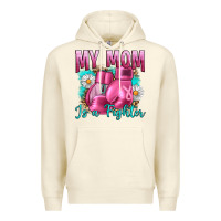 Sandshell Breast Cancer My Mom Is A Fighter Premium Hoodie - Artiststas