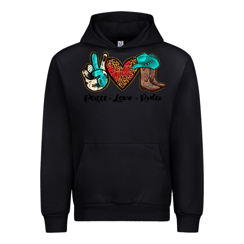 Peace Love Rodeo Urban Hoodie by JahusDesignShop | Teevron