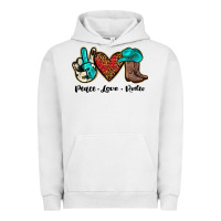 Pigment Lunar Rock peace love rodeo Urban Hoodie - JahusDesignShop