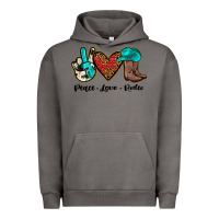Pigment Tornado peace love rodeo Urban Hoodie - JahusDesignShop