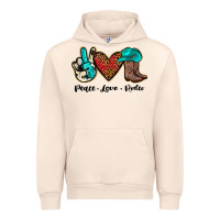 Sandshell peace love rodeo Urban Hoodie - JahusDesignShop