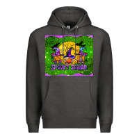 Charcoal Heather spooky squad mouse pad Premium Hoodie - BundleAndBundleShop