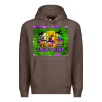 Coffee spooky squad mouse pad Premium Hoodie - BundleAndBundleShop