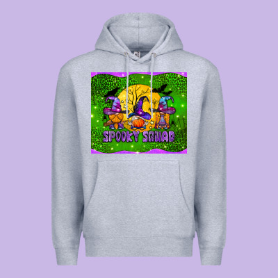 Spooky Squad Mouse Pad Premium Hoodie Designed By Bundleandbundleshop