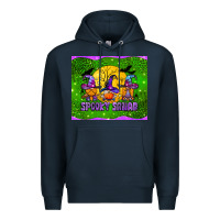 Navy spooky squad mouse pad Premium Hoodie - BundleAndBundleShop