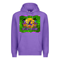 Purple spooky squad mouse pad Premium Hoodie - BundleAndBundleShop